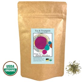 USDA Organic Silver Needles Loose Leaf White Tea 8 oz