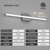 FWASTT 36Inch LED Bathroom Vanity Light Bar 5700K Dimmable Led