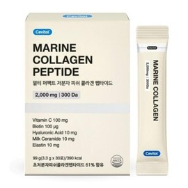 Savitol (NEW) 세비톨 멀티 퍼펙트 저분자 피쉬 콜라겐 펩타이드 3.3g x 30포 x2개 (NEW) Sebitol Multi Perfect Low Molecular Fish Collagen Peptide 3.3g x 30 Sachets x 2 Packs