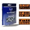Holzfforma® Skip Chain Full Chisel 3/8'' .050'' 24inch 84DL Chainsaw