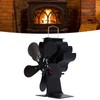 Stove Fan Single Head 5 Blade Wood Burning Fireplace Fan