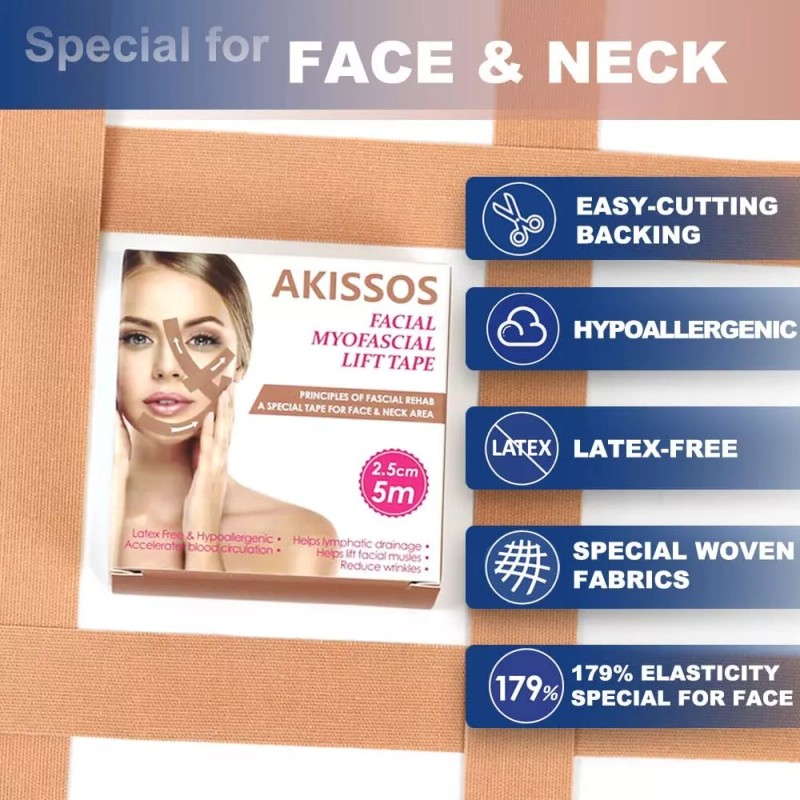 Facial Lift Tape for Skin Tightening and Anti-Wrinkle Patches