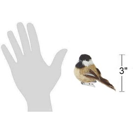 Clip-On Chickadee Ornaments, Set of 2 (Regular)