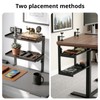 Expandable Clamp on Desk Shelf, Desktop Organizer with Headphone Holder
