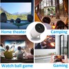 Mini Smart Projector for Android 11.0 HD 4K 2.4 5G