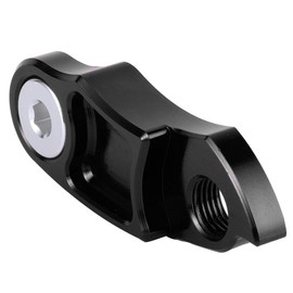 VGEBY Bicycle Rear Derailleur Extender, Bicycle Derailleur Hanger Extender Rear Derailleur Adapter for Mountain Road Bike (Black)