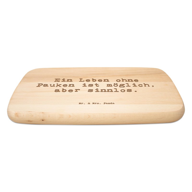 Mr. & Mrs. Panda Breakfast Board Saying Timpani Life -