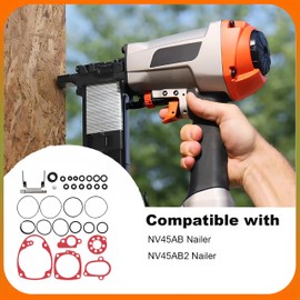 Phyxlyn Rebuild Kit Fit for NV45AB NV45AB2 Coil Roofing Nailer With 883892 O-Ring Kit 877767 Gasket Kit