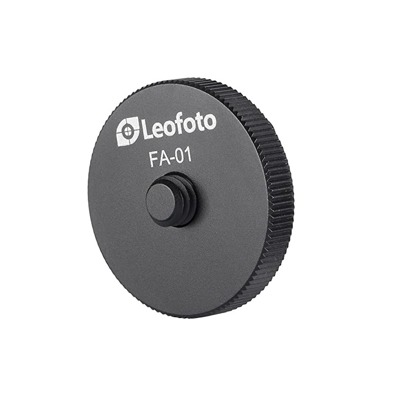 Leofoto FA-01 Hot/Cold Shoe to 1/4" Male Adapter Flash Accessory
