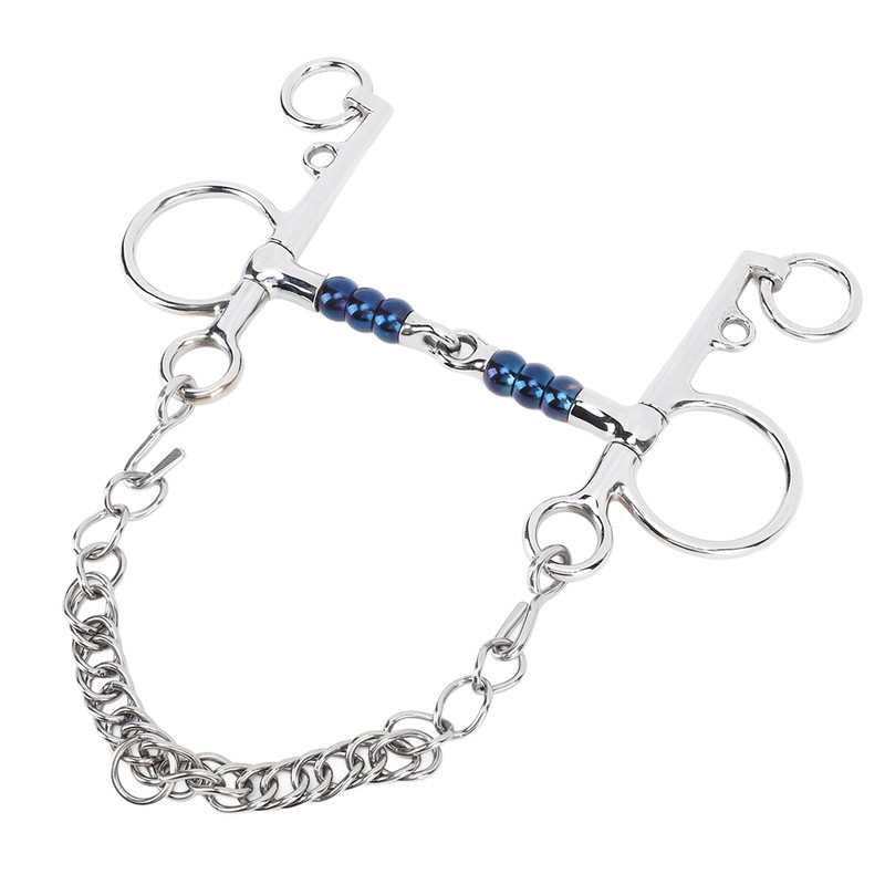Horse Mouth Bit 125mm Stainless Steel Horse Snaffle Bit for