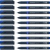 Schneider Topball 811 Tintenroller (Wechselmine, 0,5 mm) 10er Packung blau