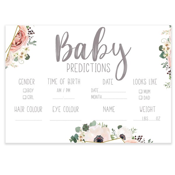 Little Angels Jamboree Baby Shower Game - Pack of 10