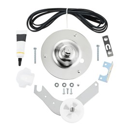 ETERMEAT 5303281153 & 134503600 Dryer Rear Bearing Replacement with 131863007 Dryer Idler Pulley Compatible with Some Kenmore Dryers