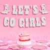 xo, Fetti Let's Go Girls - Banner con purpurina -