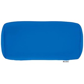 MOGU ポジショニングに便利な筒形クッション カバー 青