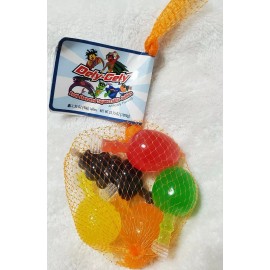 Dely-Gely Dely Gely Fruit Jelly 5 Pieces Sampler Count Famous Tik Tok CANDY