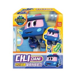 caincosmetic GoGo Dino Transforming Dinosaur Robot Allosaurus Dani – 2-in-1 Dino & Police Car Mode