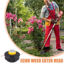 Grass Head Replacement,String Trimmer Replacement Parts | Cutter Edger Parts Attachments for Grass Weeding Brush Clearing Lawn Care