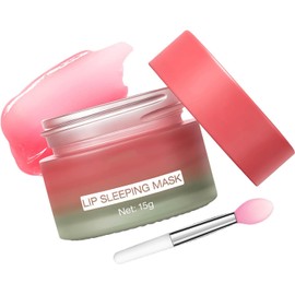 1 caja de mascarilla hidratante para labios con doble acción que hidrata y mejora los labios mascarilla labial de doble Color brillante sutil