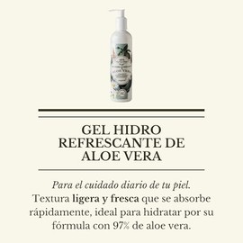 Boutique Herbal| Kit Vacacional: Gel Corporal de Aloe Vera (270ml) + Protector Solar FPS 50 (50ml) |Productos a base de sábila hidratación profunda|Cu