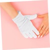 Outanaya 2Pairs Cotton Moisturizing Sleeping Gloves for Dry Hands Touchscreen
