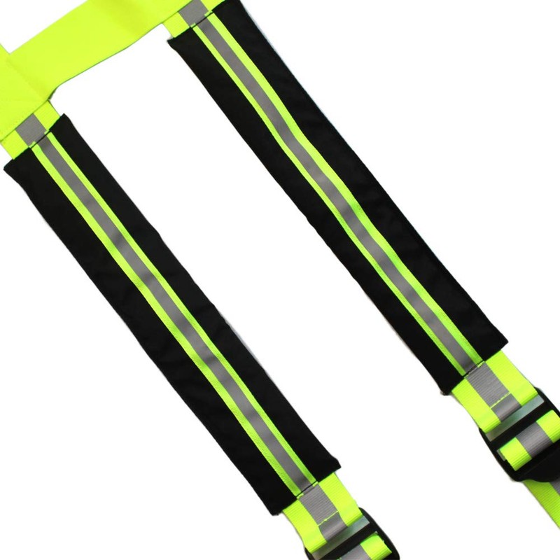 MELOTOUGH Firefighter Pants Suspenders Fire/Rescue Quick Adjust Suspenders with Reflective