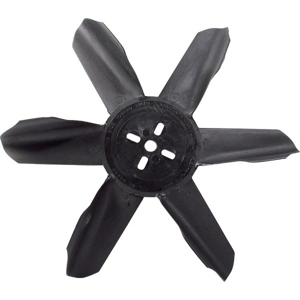 ALLSTAR PERFORM RACING COOLING FAN NYLON MOLDED 18" 6-BLADE 5/8
