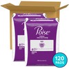 Poise Incontinence Pads & Postpartum Incontinence Pads, 5 Drop Maximum