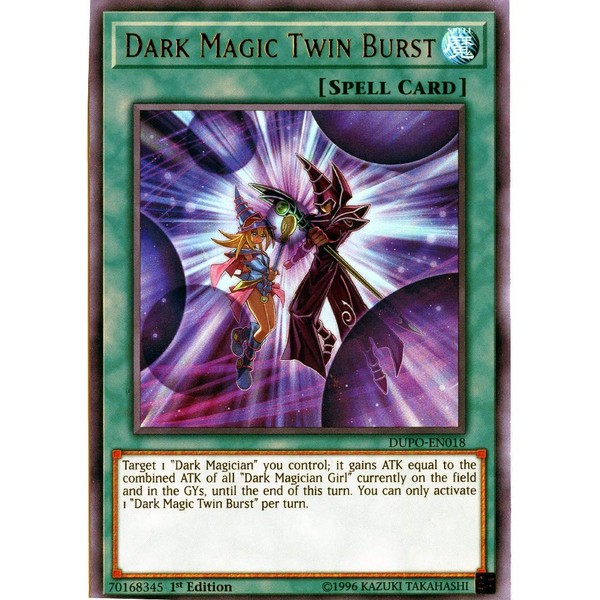 Dark Magic Twin Burst - DUPO-EN018 - Ultra Rare - Unlimited