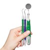 GUM Oral Care Dental Cleaning Kit, Dental Mirror with Light,