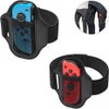 Kiwochy Pack of 2 Leg Band Switch Leg Strap Ring