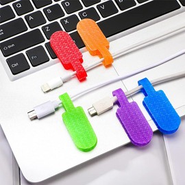 50Pcs Wire Labels, Writable Reusable Nylon Cable Label Tags Cord Label Write on Wire Markers for Cable Wires Management and Identification, 19mm*57mm