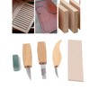 5pcs/set Wood Carving Tools Set Hand Wood Engraving Chisels Knife