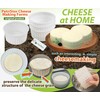 PetriStor 5 pcs Soft Cheese Mold for Cheese Making 0.8QT
