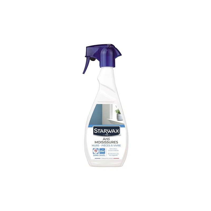 STARWAX Antimuffe per pareti e salotti da 500 ml, ideale