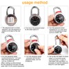 NBYT Combination Padlocks - Dial Locks for School Lockers and