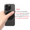 BGJRBY Mount Metal Plate（12Pack） for Magnetic Car Mount Phone Holder