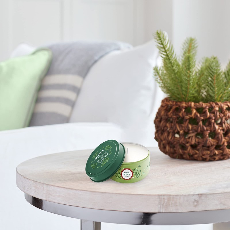 MRS. MEYER'S CLEAN DAY Soy Tin Candle, 12 Hour Burn