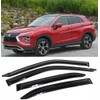 Outside Window Visors Rain Guards Vent Deflectors Compatible with Mitsubishi