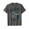 Skydiving T Shirt Parachuting T-Shirt Skydive Tee Skydiver T-Shirt