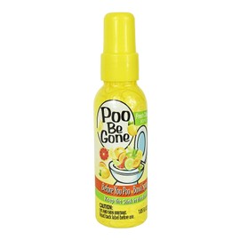 Set of Poo Be Gone Toilet Spray 1.85oz - Before You Go Toilet Bathroom Deodorizer - Features Fresh Citrus Scent and Lavender Scent! (3)