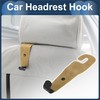 INFINAUTO Car Seat Headrest Hook Interior Accessories for Most Car,