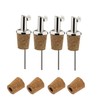 Westmark 457022E3 Spirit/Oil Pourers + 4 Replacement Corks, with Flap,