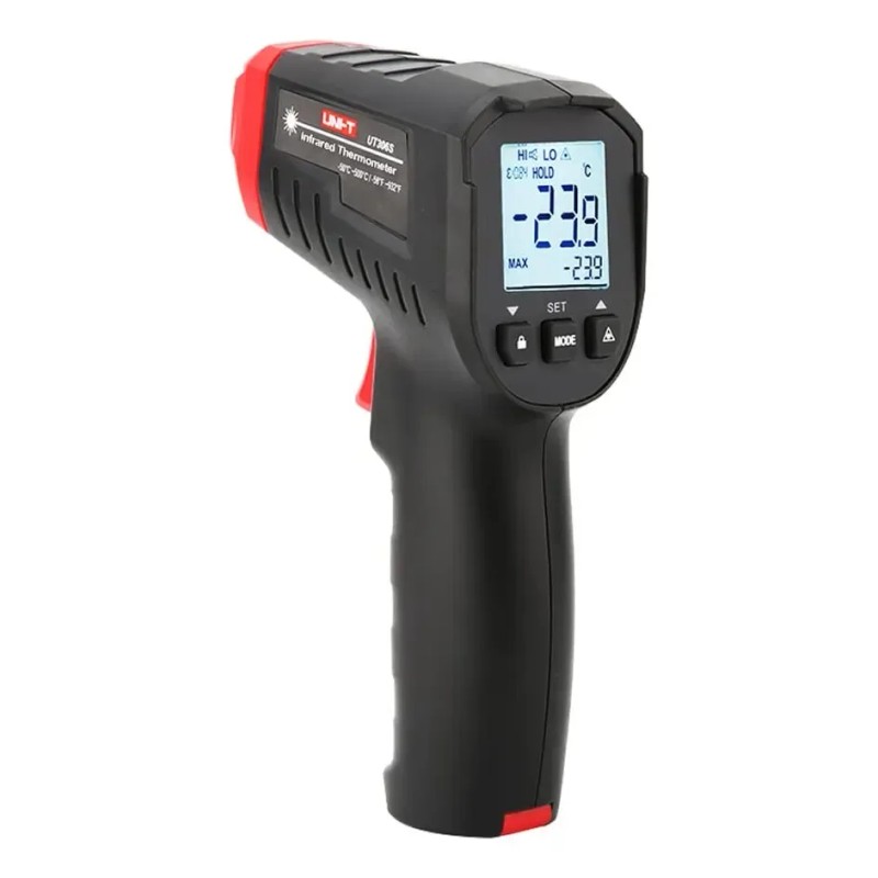 Termómetro infrarrojo digital Uni-T UT306S -50°C a 500°C con pantalla