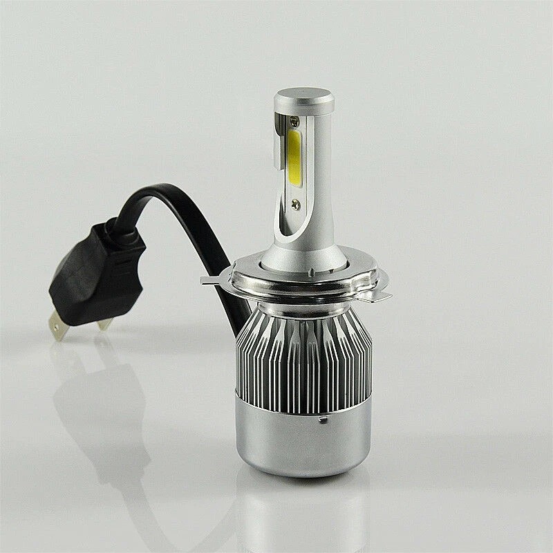 Bricologht 4x 5.75" 5-3/4" GLASS LED Headlights High-Low Beam For