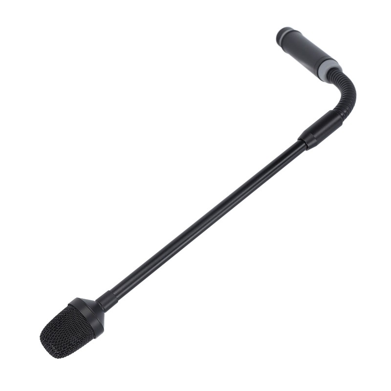 Dynamic Gooseneck Microphone 3 Pin XLR Male Adjustable Hose Professional