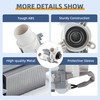 WH23X28418 290d1201g003 290d1201g001 Washer Drain Pump & Motor Assembly Replacement