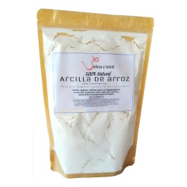Mascarilla Arcilla Blanca Arroz Facial