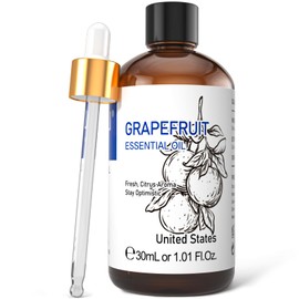 HIQILI 1 Fl Oz Grapefruit Essential Oil, 100% Pure Natural Grapefruit Oil for Diffuser, Skin - 30ML