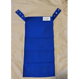 US Air Force Navy Blue Ascot Scarf ROTC Drill Team Color Guard